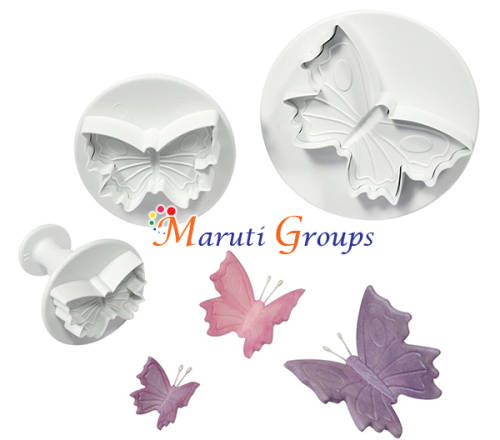 3pc Butterfly Plunger Cutter
