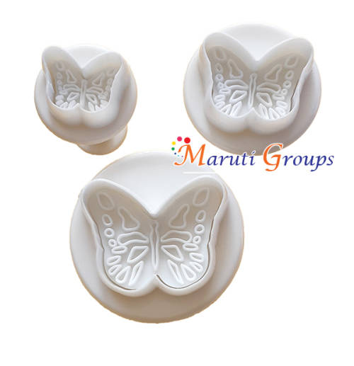 3pc Butterfly Plunger Cutter