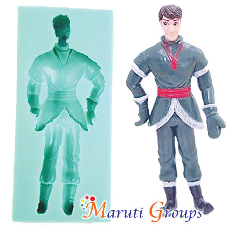 Frozen Hans Silicone fondant mould - Frozen party