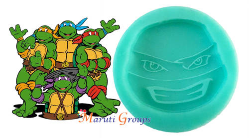 Tmnt - Teenage Mutant Ninja Turtles silicone mould