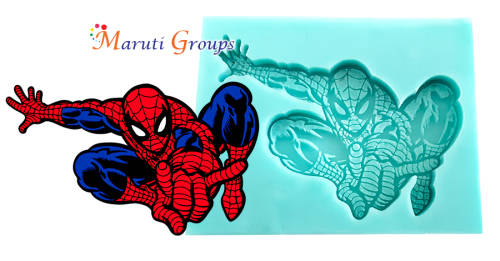 Spiderman silicone mould