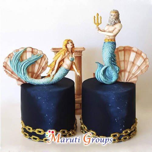 Femal Mermaid / Swimming Mermaid Silicone Mould
