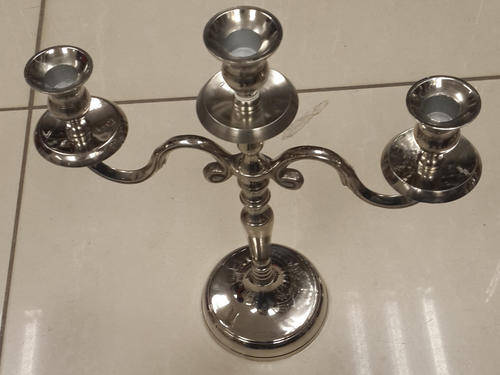 3Pc Candle Holders Stand (30cm height)