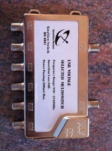 6 way Satellite Multiswitch