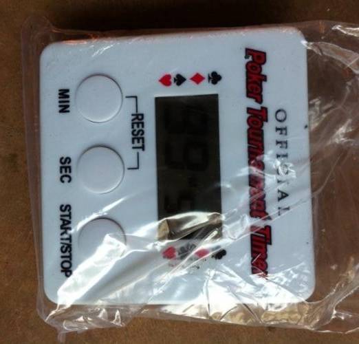 Poker Tournament Timer.