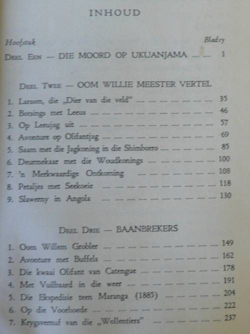 Veldsmanne deur J. von Moltke(dorsland jagavonture)