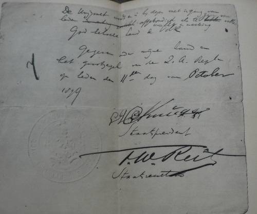 The pace of the Ox, the life of Paul Kruger by Marjorie Juta