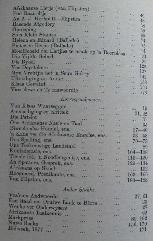 Die Afrikaanse Patriot, faksimilee van die eerste jaargang 1876
