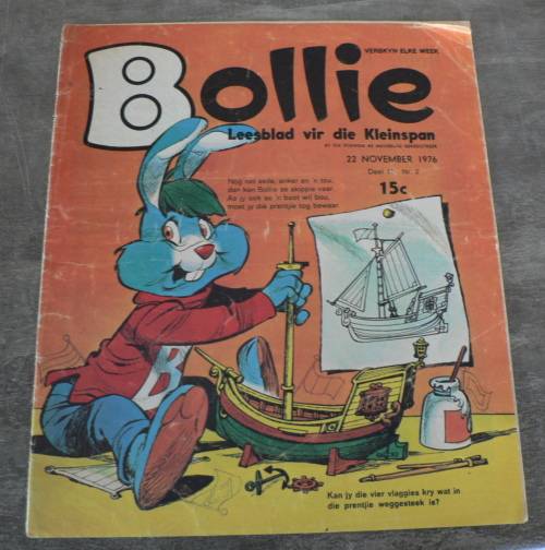 BOLLIE, leesblad vir die kleinspan( deel 10/2)