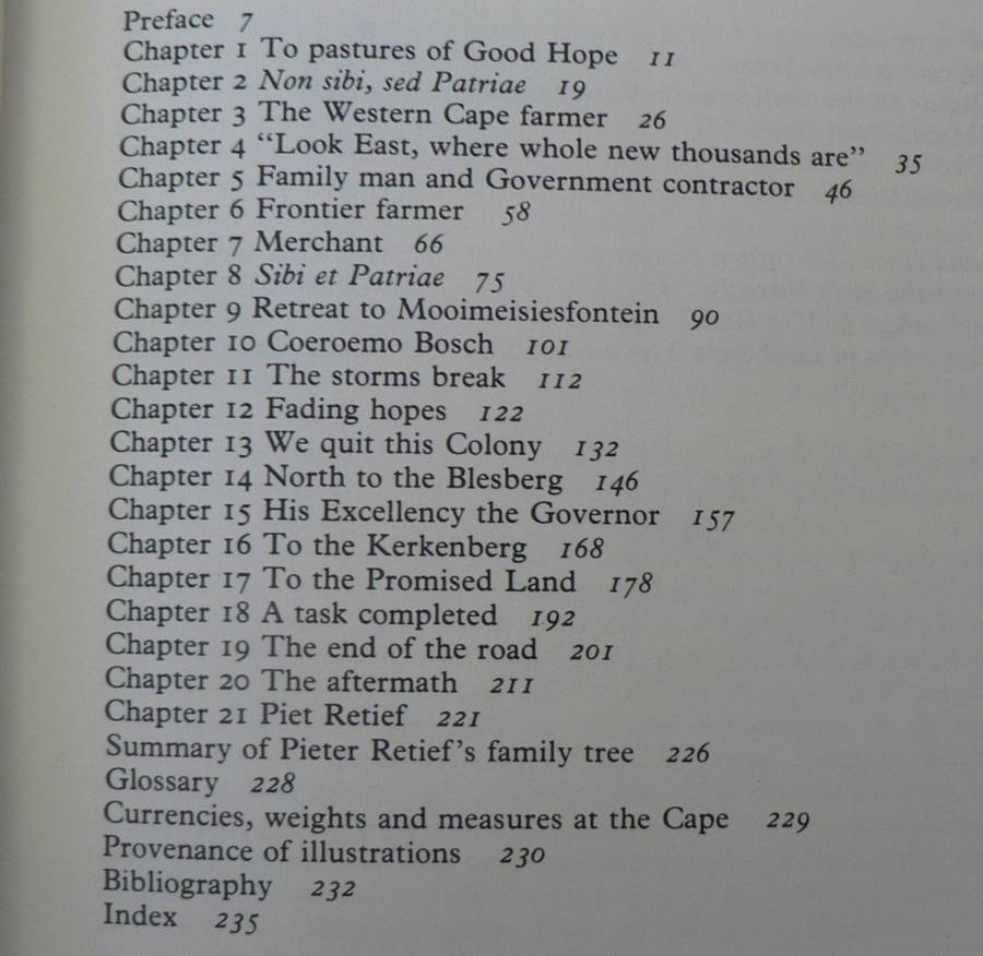 In the steps of Piet Retief by Eily and Jack Gledhill