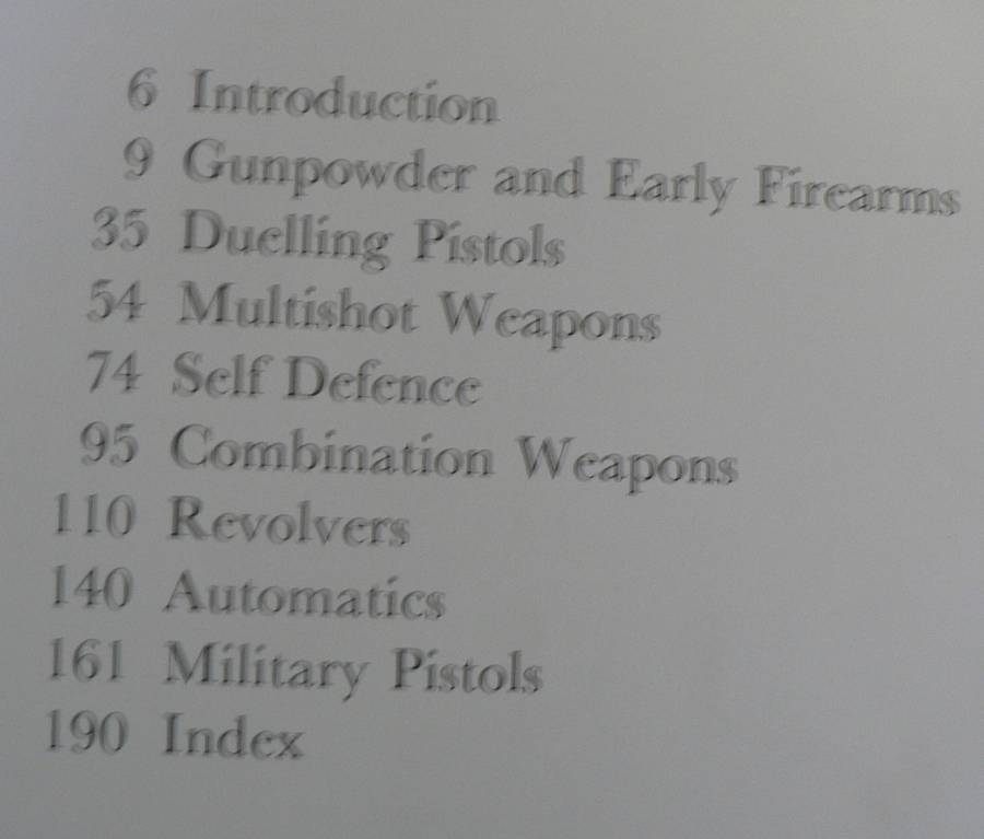 The illustrated book of Pistols by Frederick Wilkinson