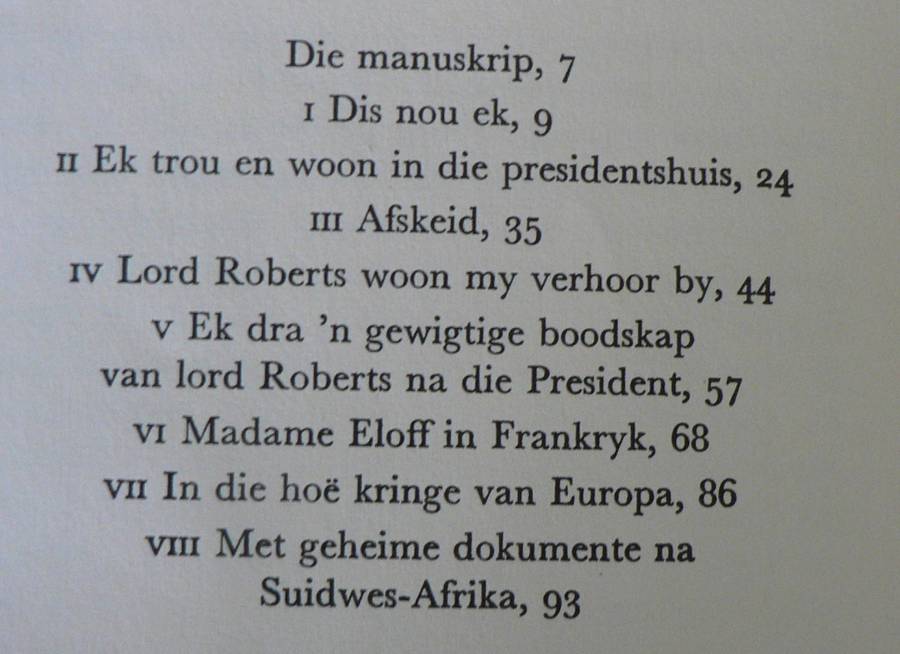 Die President en ek deur Magdalena Eloff soos vertel aan Gezina du Plessis