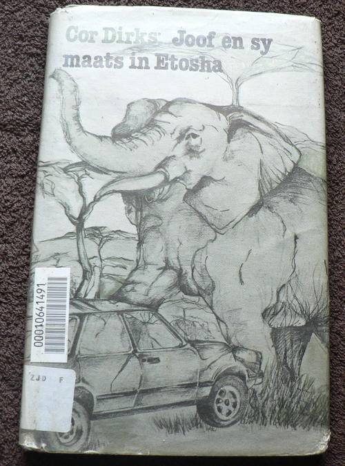 Joof en sy maats in Etosha deur Cor Dirks.