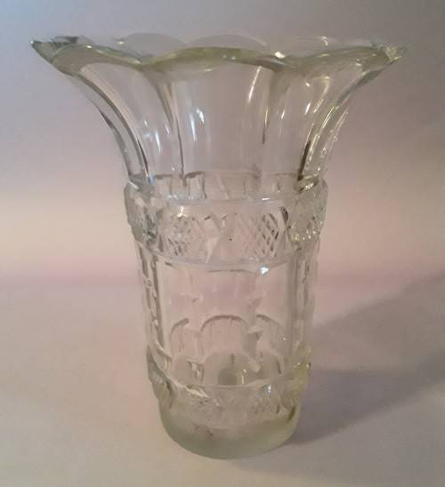 Solid silver Arts and Crafts vase by Nathan and Hayes. Chester, 1904.