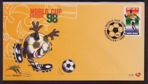 WORLD CUP SOCCER 98 FDC #6.76