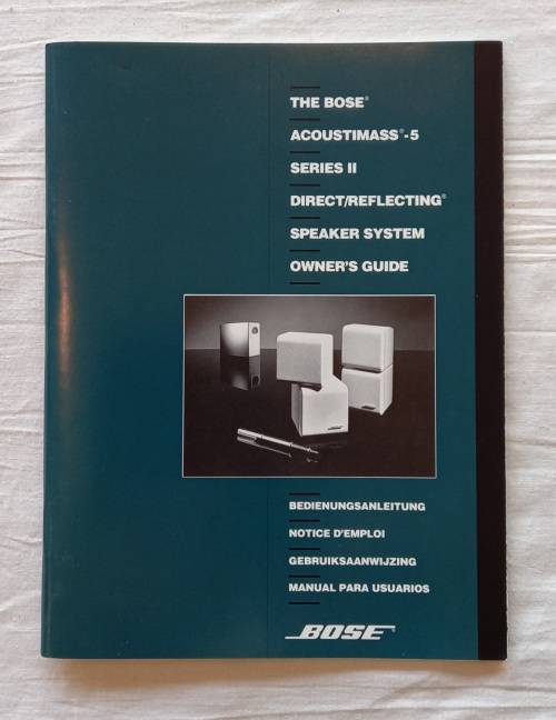 BOSE Speaker System white.