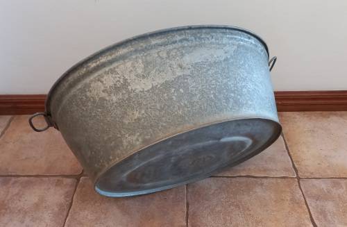 Heavy Duty hot-dipped Galvanised Sink Tub KROSA STEELWARE 80.