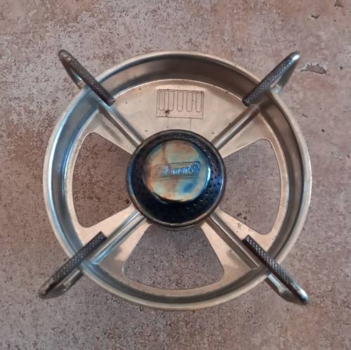 Coleman mini gas back-packing stove.