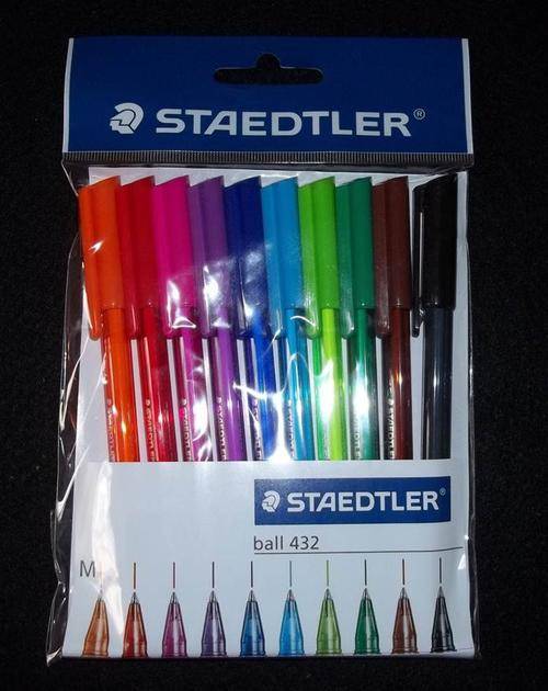 Staedtler Ballpoint Color Pens 10's