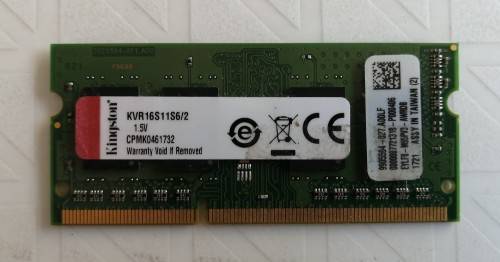 Kingston 2GB DDR3 Laptop Memory