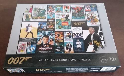 James Bond Puzzle - All 25 James Bond Film - 1 Puzzle