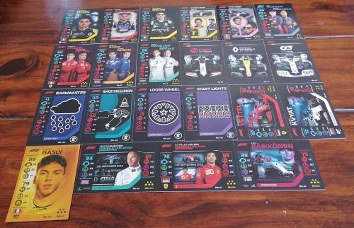 Collection of Formula 1 Trading Cards - Turbo Attax
