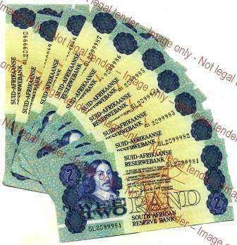 Gerhard de Kock R2 bank notes *Crazy R1 Start*