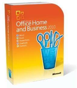 Microsoft Office 2010 Home & Business - FPP (Full Package Product / DVD) for Windows
