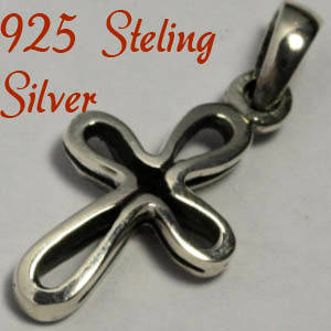 Sterling Silver Pendant 27mm
