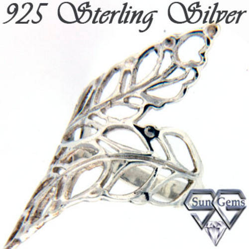 Solid 925 Sterling Silver & CZ ring size 6.5# +3.16g