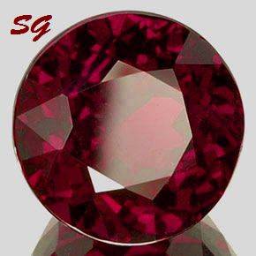 Natural Mined Round Rhodolite 4.25mm 0.35cts