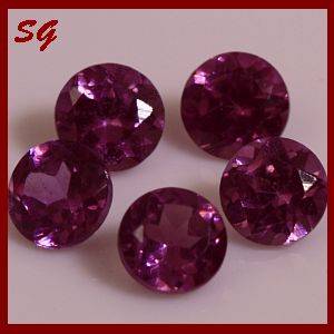 Natural Mined Rhodolite 2.6mm 0.490cts
