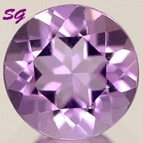 Natural Mined Brazilian Amethyst 3.90mm 0.240cts