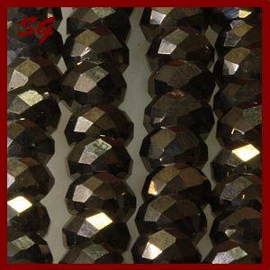 DIM GREY CRYSTAL BEADS
