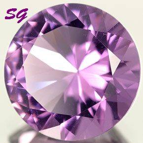 Natural Mined Brazilian Amethyst  3.00mm 0.096cts