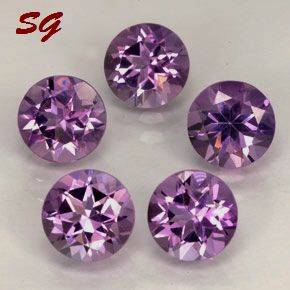 Natural Mined African Amethyst parcel  1.90mm each0.028cts each