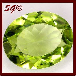 Natural Mined Peridot 5.1mm  X 3.2mm 0.30cts