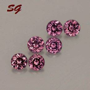 Natural Mined Rhodolite pair 1.60mm 0.024cts each