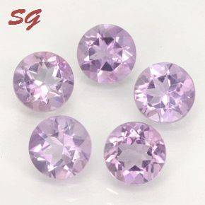 Natural Mined Brazilian Amethyst 3mm & 0.10cts each