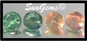 Natural Mined colour changing ALEXANDRITE 1.6mm 0.045cts