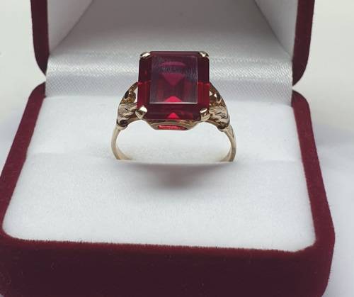 9ct Rose Gold Vintage Ring