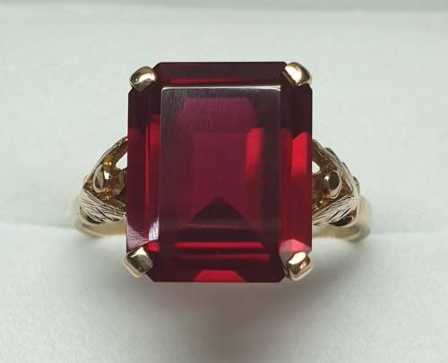 9ct Rose Gold Vintage Ring