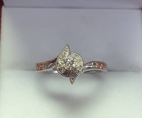 White Gold Diamond Ring