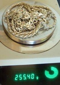 JOBLOT NEW HALLMARKED 925 SOLID SILVER ASSORTED LARGE NECKLACES & BRACELETS.  HUGE VALUE !!!!