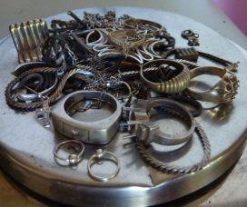 JOBLOT - 925, 85 GRAMS SOLID SILVER SCRAP JEWELRY!!!!