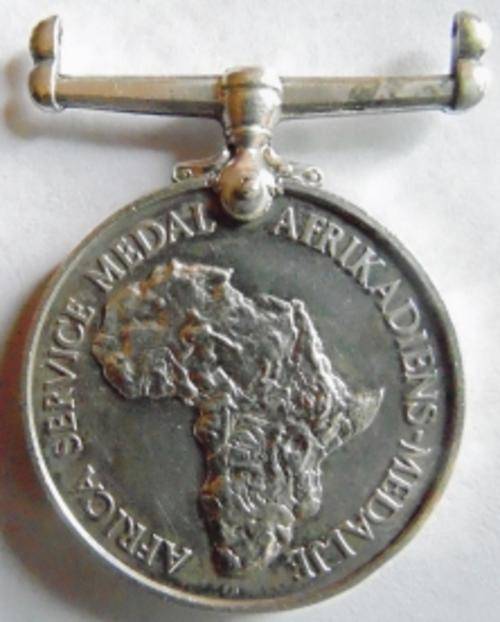 1 x AFRICA SERVICE MEDAL.
