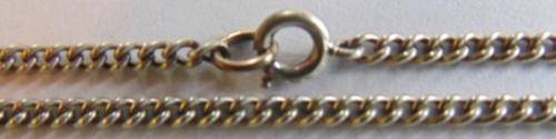 SOLID SILVER LADIES NECKLACE.