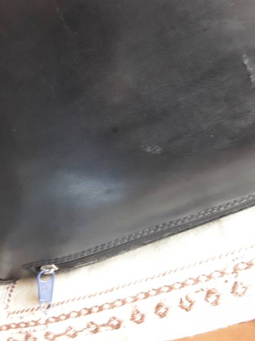 WOW!! BUSBY Full Leather Folio Executive Laptop Carry Bag!!!