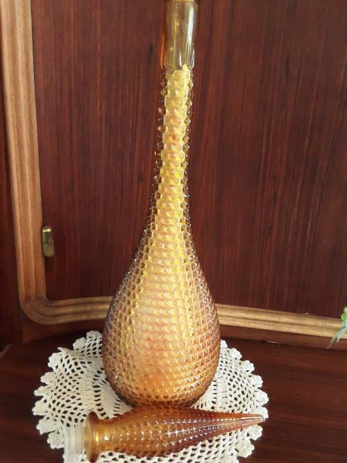 Original!! GENIE bottle+stopper by designer *EMPOLI ROSSINI*