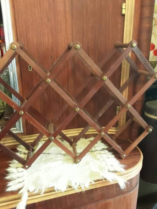Vintage Wooden WINE Rack!!